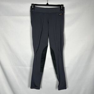 Kerrits‎ Gray MicroPoly Equestrian Riding Tights Breeches small